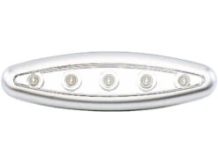 Alternative view of Lunartec Batterielampen:Stick-&-Push-Light "Silver Giant" Mit 5 Hellen LEDs