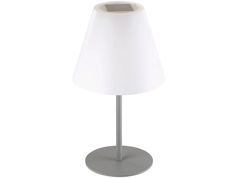 Lunartec Stehlampe Ohne Kabel:Kabellose Solar-LED-Tisch- & Stehleuchte, 1,6 W, 50 Lm, IP44 6 Lunartec Stehlampe Ohne Kabel:Kabellose Solar-LED-Tisch- & Stehleuchte, 1,6 W, 50 Lm, IP44 – Bild 4