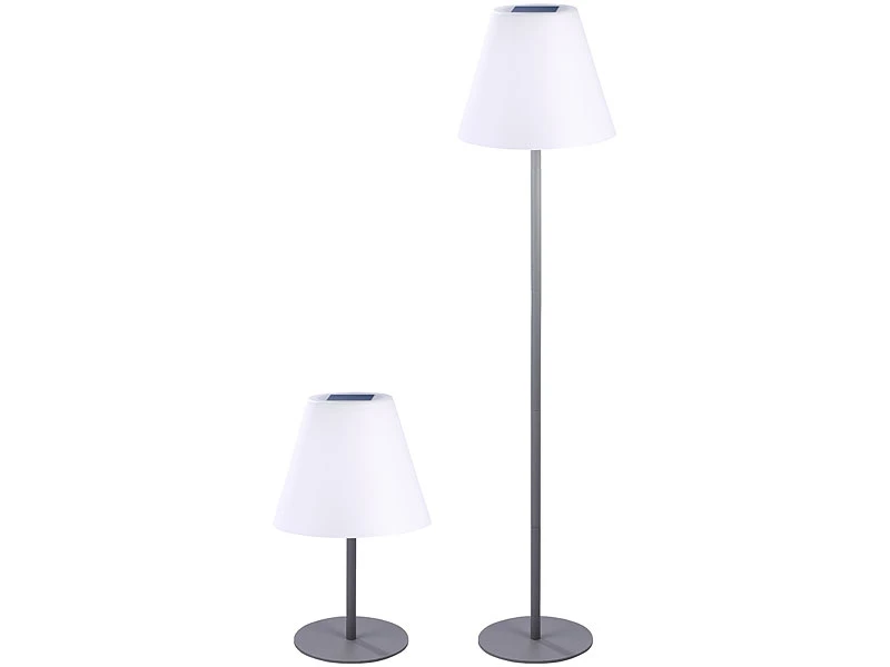 Lunartec Solar Stehlampe Garten:Solar-LED-Tisch- & Stehleuchte, 1,6 W, 50 Lm, IP44 (Versandrückläufer) 4 Lunartec Solar Stehlampe Garten:Solar-LED-Tisch- & Stehleuchte, 1,6 W, 50 Lm, IP44 (Versandrückläufer) – Bild 2