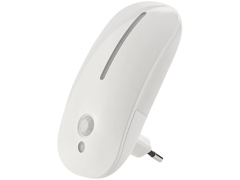 Lunartec Steckdosenlicht:LED-Steckdosen-Nachtlicht Mit Bewegungsmelder & Dämmerungs-Sensor 6 Lunartec Steckdosenlicht:LED-Steckdosen-Nachtlicht Mit Bewegungsmelder & Dämmerungs-Sensor – Bild 4