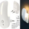 Lunartec Steckdosenlicht:LED-Steckdosen-Nachtlicht Mit Bewegungsmelder & Dämmerungs-Sensor -Lunartec Shop nc3990 3