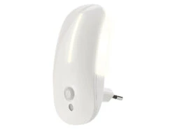 Lunartec Bewegungslicht Steckdose:2 LED-Steckdosen-Nachtlichter Mit Bewegungsmelder & Dämmerungs-Sensor -Lunartec Shop nc3990 5 1