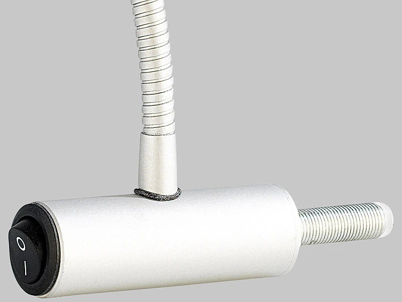 Lunartec Bettleuchten:2er Pack Ultrahelle LED-Lampe Mit Metall-Schwanenhals Für Bettbefest. 7 Lunartec Bettleuchten:2er Pack Ultrahelle LED-Lampe Mit Metall-Schwanenhals Für Bettbefest. – Bild 5