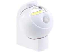 Lunartec Sensor Licht:Ultrahelle COB-LED-Lampe Mit Batteriebetrieb, PIR-Sensor, 120 Lumen 15 Lunartec Sensor Licht:Ultrahelle COB-LED-Lampe Mit Batteriebetrieb, PIR-Sensor, 120 Lumen -Lunartec Shop nc5868 1