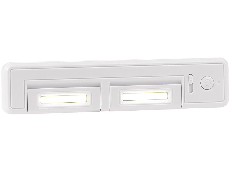 Lunartec Küchenleuchte:2er-Set Schrank-Unterbau-Leuchten COB, 2 Watt, 80 Lumen 4 Lunartec Küchenleuchte:2er-Set Schrank-Unterbau-Leuchten COB, 2 Watt, 80 Lumen – Bild 2
