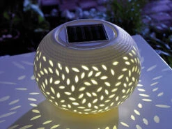 Lunartec Solar Dekos:Solar-Dekoleuchte Aus Porzellan Mit Farbwechsler (Versandrückläufer) 11 Lunartec Solar Dekos:Solar-Dekoleuchte Aus Porzellan Mit Farbwechsler (Versandrückläufer) -Lunartec Shop nc6026 9