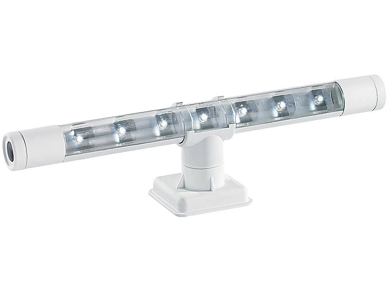 Lunartec LED Kabellos Leiste:Flexible Warmweiße 4in1-LED-Unterbauleuchte, Weiß, 4er-Set 4 Lunartec LED Kabellos Leiste:Flexible Warmweiße 4in1-LED-Unterbauleuchte, Weiß, 4er-Set – Bild 2