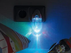 Lunartec Kinder Nachtlicht:LED-Nachtlicht Mit Regenbogen-Effekt Und Dämmerungssensor -Lunartec Shop nc6879 0 1