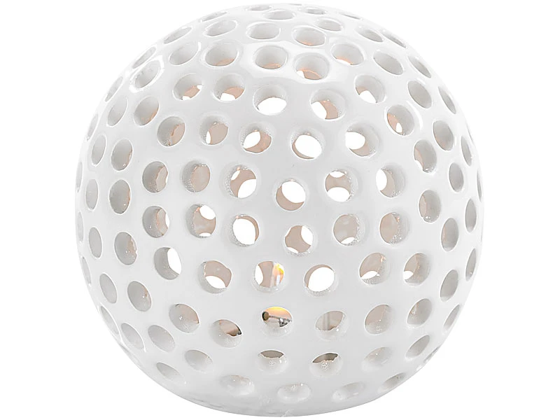 Lunartec Kugelleuchte:4er-Set Kabellose LED-Dekoleuchten Aus Keramik, Ø 83 Mm 5 Lunartec Kugelleuchte:4er-Set Kabellose LED-Dekoleuchten Aus Keramik, Ø 83 Mm – Bild 3