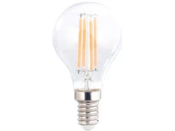 Luminea Bürolampe:Retro-Schreibtischlampe Mit LED-Filament-Lampe, 470 Lm, 4 W, Warmweiß -Lunartec Shop nc7805 0