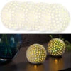 Lunartec Kugelleuchte:4er-Set Kabellose LED-Dekoleuchten Aus Keramik, Ø 83 Mm 2 Lunartec Kugelleuchte:4er-Set Kabellose LED-Dekoleuchten Aus Keramik, Ø 83 Mm -Lunartec Shop nc7980 5