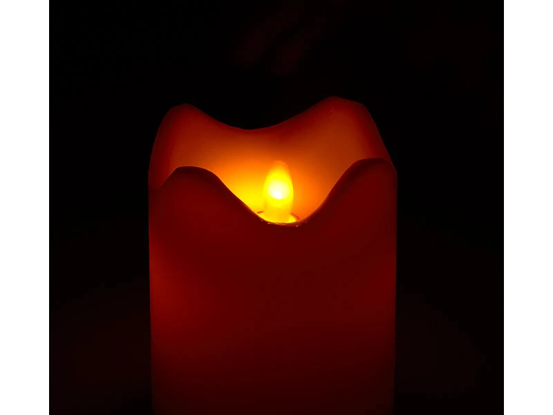 Britesta Batteriekerzen:Echtwachskerze Mit Beweglicher LED-Flamme, 90 X 130 Mm, Gr. M 6 Britesta Batteriekerzen:Echtwachskerze Mit Beweglicher LED-Flamme, 90 X 130 Mm, Gr. M – Bild 4