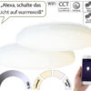 Luminea Home Control Deckenlampe WiFi:2er-Set WLAN-LED-Deckenleuchten Für Amazon Alexa&Google Assistant, 36W