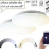 Luminea Home Control Deckenleuchte Wohnzimmer:2er-Set WLAN-LED-Deckenleuchten Für Amazon Alexa&Google Assistant, 24W