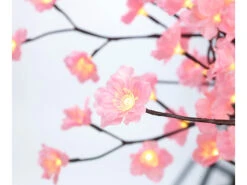 Luminea Leuchtbaum:LED-Deko-Kirschbaum, 384 Beleuchtete Blüten, 150 Cm, Für Innen & Außen -Lunartec Shop nx1452 5