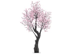 Luminea LED Baum:LED-Deko-Kirschbaum, 576 Beleuchtete Blüten, 200 Cm, Für Innen & Außen -Lunartec Shop nx1453 1
