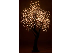 Luminea LED Baum:LED-Deko-Kirschbaum, 576 Beleuchtete Blüten, 200 Cm, Für Innen & Außen -Lunartec Shop nx1453 2