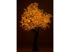 Luminea Lichterbaum:LED-Deko-Ahornbaum, 576 Beleuchtete Herbstblättern, 200 Cm, Für Innen -Lunartec Shop nx1454 5