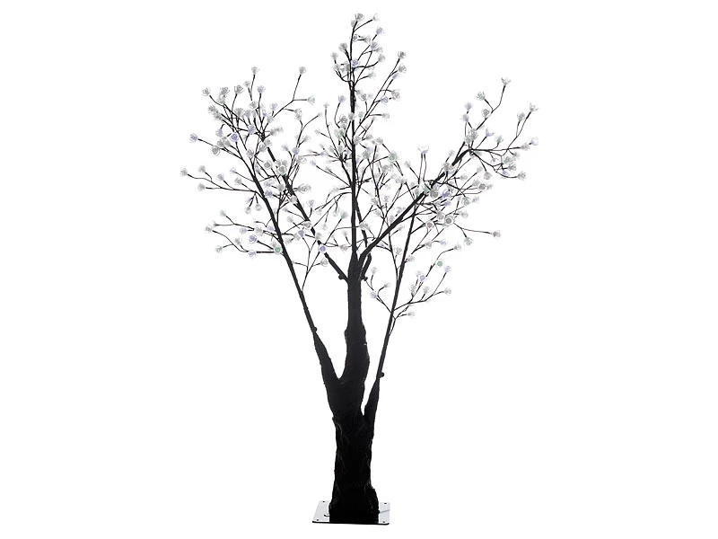 Luminea LED Kirschblütenbaum:LED-Deko-Kirschbaum, 336 Farbig Beleuchtete Blüten, 180 Cm, IP44 5 Luminea LED Kirschblütenbaum:LED-Deko-Kirschbaum, 336 Farbig Beleuchtete Blüten, 180 Cm, IP44 – Bild 3