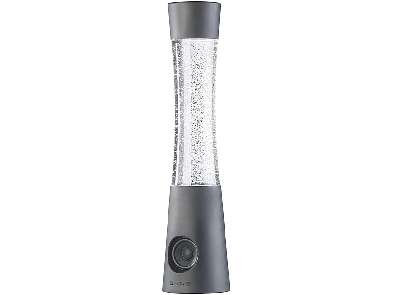 Lunartec Glitterlampe:Tornado-Lampe Mit Lautsprecher, RGB-LEDs, Glitzer, Bluetooth & AUX-In 11 Lunartec Glitterlampe:Tornado-Lampe Mit Lautsprecher, RGB-LEDs, Glitzer, Bluetooth & AUX-In – Bild 9