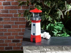 Lunartec Miniatur Leuchtturm:2er-Set Solar-Deko-Leuchttürme Mit LED-Licht & Drehendem Reflektor 21 Lunartec Miniatur Leuchtturm:2er-Set Solar-Deko-Leuchttürme Mit LED-Licht & Drehendem Reflektor -Lunartec Shop nx1522 1