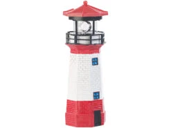 Lunartec Miniatur Leuchtturm:2er-Set Solar-Deko-Leuchttürme Mit LED-Licht & Drehendem Reflektor 18 Lunartec Miniatur Leuchtturm:2er-Set Solar-Deko-Leuchttürme Mit LED-Licht & Drehendem Reflektor -Lunartec Shop nx1522 2