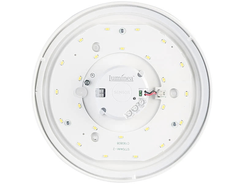 Luminea LED Wandleuchte:2er-Set High-Power-LED-Lampen Mit Radar-Bewegungsmelder 7 Luminea LED Wandleuchte:2er-Set High-Power-LED-Lampen Mit Radar-Bewegungsmelder – Bild 5