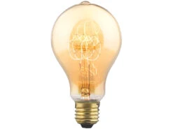 Luminea Edison Glühbirne:2 Vintage-Schmucklampen Mit Handgewickelten Draht, Konisch Und Gewölbt 12 Luminea Edison Glühbirne:2 Vintage-Schmucklampen Mit Handgewickelten Draht, Konisch Und Gewölbt -Lunartec Shop nx2952 2