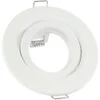 Luminea Lampenfassung:Einbaurahmen Für MR16, Weiß, Schwenkbar -Lunartec Shop nx2979 0
