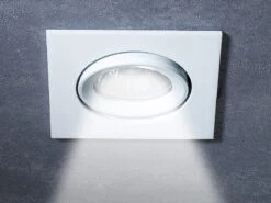 Luminea Einbauleuchten:Einbaurahmen MR16, Weiß, Quadratisch, Für 1 Strahler 7 Luminea Einbauleuchten:Einbaurahmen MR16, Weiß, Quadratisch, Für 1 Strahler -Lunartec Shop nx2981 2