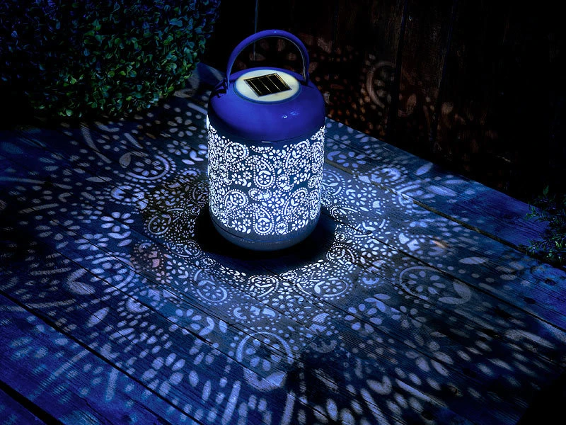 Lunartec Solar Teelicht:Solar-Laterne Mit LEDs In RGB & Weiß Und Dämmerungssensor, IP44 13 Lunartec Solar Teelicht:Solar-Laterne Mit LEDs In RGB & Weiß Und Dämmerungssensor, IP44 – Bild 11