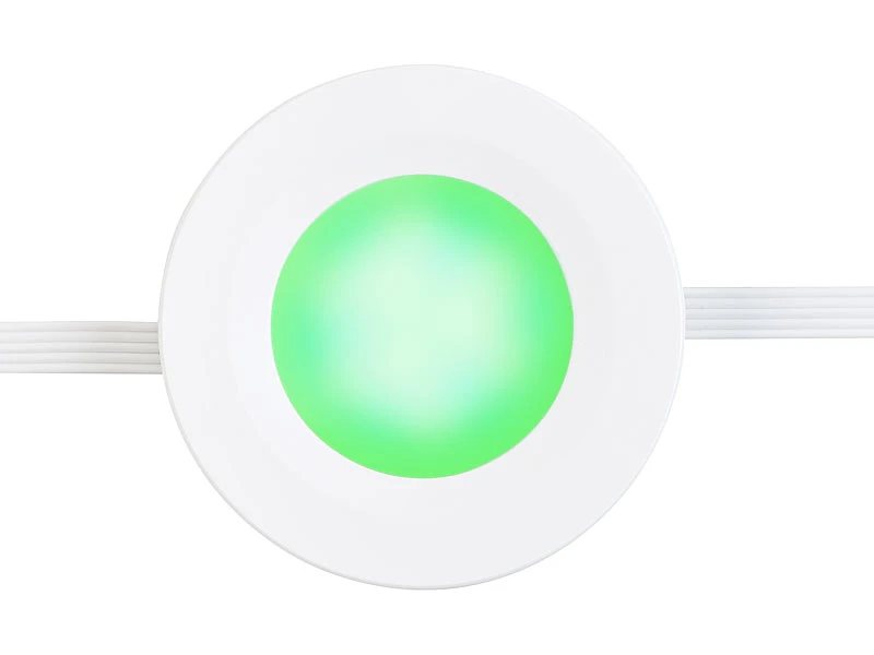 Lunartec Möbelbeleuchtung:3er-Set WLAN-Unterbau-LEDs, RGB+W, Für Amazon Alexa & Google Assistant 11 Lunartec Möbelbeleuchtung:3er-Set WLAN-Unterbau-LEDs, RGB+W, Für Amazon Alexa & Google Assistant – Bild 9