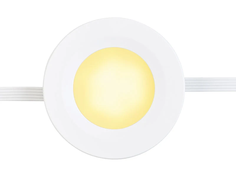 Lunartec Möbelbeleuchtung:3er-Set WLAN-Unterbau-LEDs, RGB+W, Für Amazon Alexa & Google Assistant 13 Lunartec Möbelbeleuchtung:3er-Set WLAN-Unterbau-LEDs, RGB+W, Für Amazon Alexa & Google Assistant – Bild 11