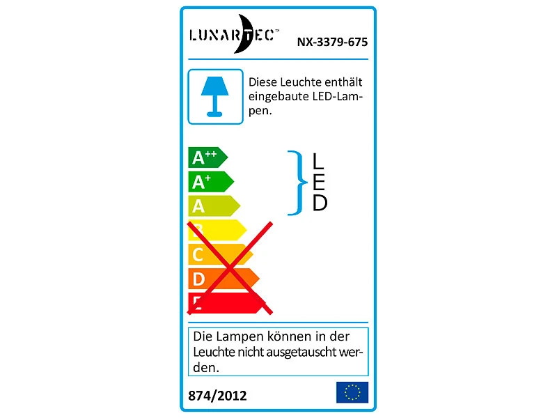 Lunartec Unterbauleuchten:7er-Set WLAN-Unterbau-LEDs, RGB+W, Für Amazon Alexa & Google Assistant 19 Lunartec Unterbauleuchten:7er-Set WLAN-Unterbau-LEDs, RGB+W, Für Amazon Alexa & Google Assistant – Bild 17