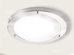 Luminea Deckenlampe E27 Fassung:Deckenleuchte, IP44, Mit Fassung E27, Max. 60 W, Ø 31 Cm 6 Luminea Deckenlampe E27 Fassung:Deckenleuchte, IP44, Mit Fassung E27, Max. 60 W, Ø 31 Cm -Lunartec Shop nx3489 1 1