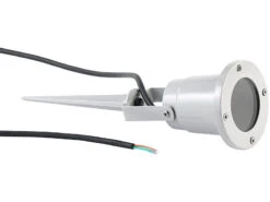 Luminea Pflanzenbeleuchtung:4er-Set Indoor-Pflanzenstrahler, Einflammig, GU10, Grau, 1,5 M Kabel X -Lunartec Shop nx3614 0 1