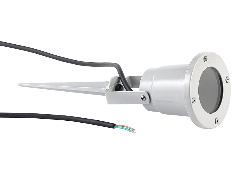 Luminea Pflanzstrahler:2er-Set Indoor-Pflanzenstrahler, Einflammig, GU10, Grau 1,5 M Kabel X 6 Luminea Pflanzstrahler:2er-Set Indoor-Pflanzenstrahler, Einflammig, GU10, Grau 1,5 M Kabel X – Bild 5