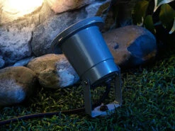 Luminea Pflanzenbeleuchtung:4er-Set Indoor-Pflanzenstrahler, Einflammig, GU10, Grau, 1,5 M Kabel X -Lunartec Shop nx3614 2 1