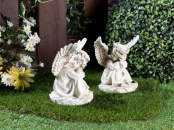 Lunartec Solar Engel Garten:2 Schlafende Solar-LED-Schutzengel-Figuren, Versandrückläufer 15 Lunartec Solar Engel Garten:2 Schlafende Solar-LED-Schutzengel-Figuren, Versandrückläufer -Lunartec Shop nx3763 11 1