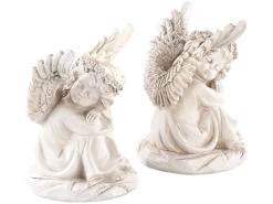 Lunartec Solar Engel Garten:2 Schlafende Solar-LED-Schutzengel-Figuren, Versandrückläufer 12 Lunartec Solar Engel Garten:2 Schlafende Solar-LED-Schutzengel-Figuren, Versandrückläufer -Lunartec Shop nx3763 2 1