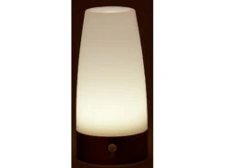 Lunartec Tischlampe Batterie:LED-Tischlampe Mit PIR-Bewegungs-Sensor, Batteriebetrieben, Warmweiß -Lunartec Shop nx5159 2