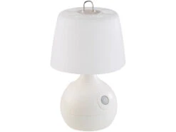 Lunartec Tischlampe Mit Batterie:LED-Tischlampe, PIR- & Licht-Sensor, Warmweiß & Tageslichtweiß, 30 Lm -Lunartec Shop nx5737 0
