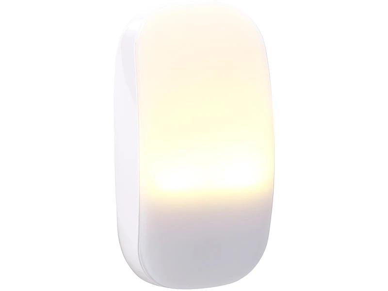 Lunartec Nachtlampe:Kompaktes LED-Steckdosen-Nachtlicht, Dämmerungssensor, 1 Lm, 0,25 Watt 7 Lunartec Nachtlampe:Kompaktes LED-Steckdosen-Nachtlicht, Dämmerungssensor, 1 Lm, 0,25 Watt – Bild 5
