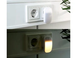 Lunartec Nachtleuchte:2 Kompakte LED-Steckdosen-Nachtlichter, Dämmerungssensor, 1 Lm, 0,25 W 15 Lunartec Nachtleuchte:2 Kompakte LED-Steckdosen-Nachtlichter, Dämmerungssensor, 1 Lm, 0,25 W -Lunartec Shop nx5813 8
