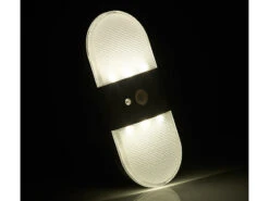 PEARL Wandlampe:Batterie-LED-Wandleuchte, Bewegungs & Lichtsensor, 80 Lumen, 3er-Set -Lunartec Shop nx5853 1 1