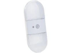 PEARL Wandlampe:Batterie-LED-Wandleuchte, Bewegungs & Lichtsensor, 80 Lumen, 3er-Set -Lunartec Shop nx5853 3 1