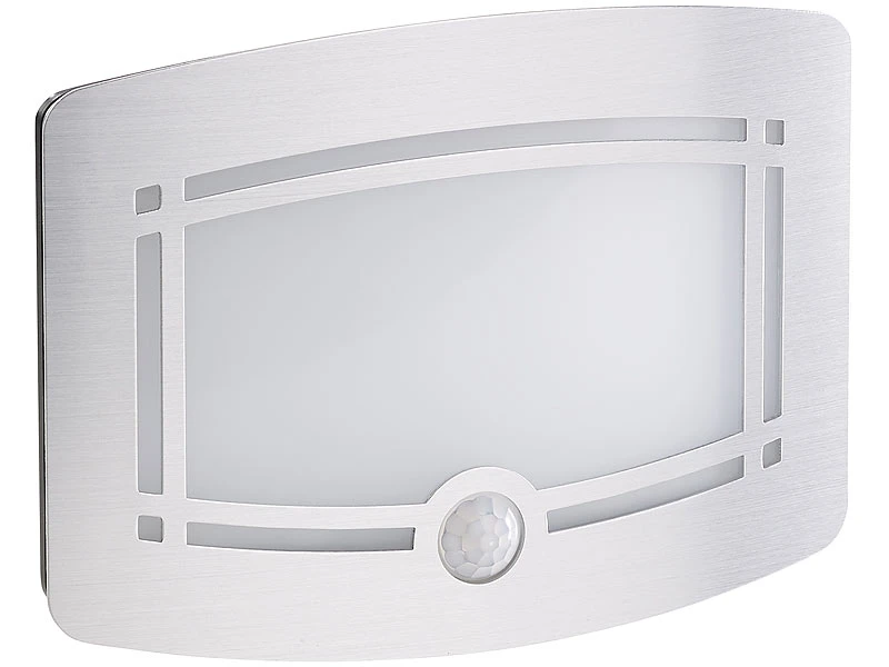 Lunartec Wandleuchte Mit Batterie:2-stufige Akku-LED-Wandleuchte, Bewegungs- & Lichtsensor, 40 Lm 11 Lunartec Wandleuchte Mit Batterie:2-stufige Akku-LED-Wandleuchte, Bewegungs- & Lichtsensor, 40 Lm – Bild 9