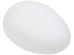 Lunartec Leuchtende Steine Solar:Solar-LED-Dekostein Mit Fernbedienung, RGB+W, IP44, 32 Cm