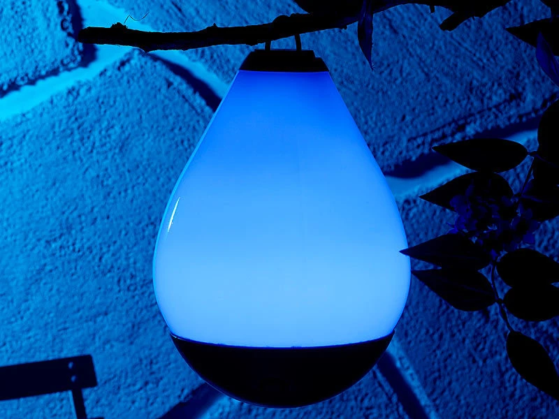 Lunartec Farbwechsel Lampe:RGB-Stimmungsleuchte, Mit Fernbedienung, IP65 6 Lunartec Farbwechsel Lampe:RGB-Stimmungsleuchte, Mit Fernbedienung, IP65 – Bild 4
