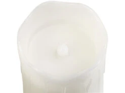 Britesta Adventsgesteck:Adventskranz Mit Weißen LED-Kerzen, Silbern Geschmückt -Lunartec Shop nx6644 8